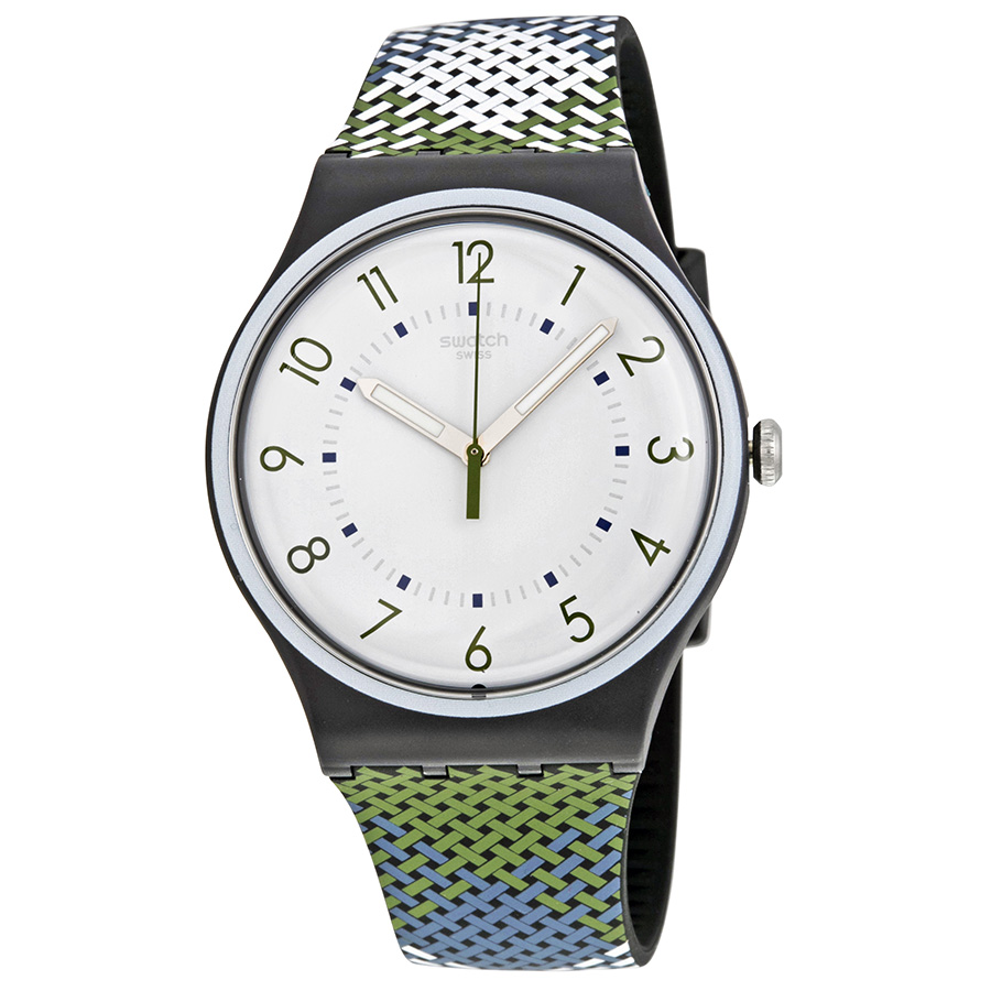 Swatch Pull-Over White Dial Men display picture 1
