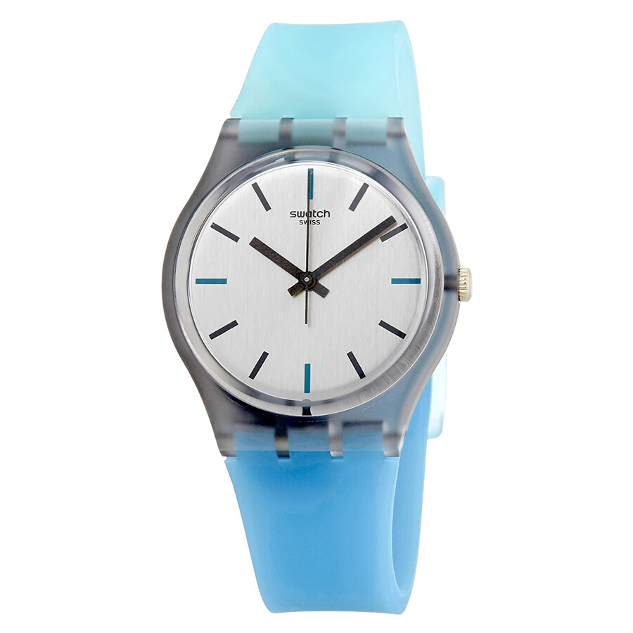 Swatch Sea-Pool Silver Dial Ladies Watch GM185 054362693110 - Watches ...