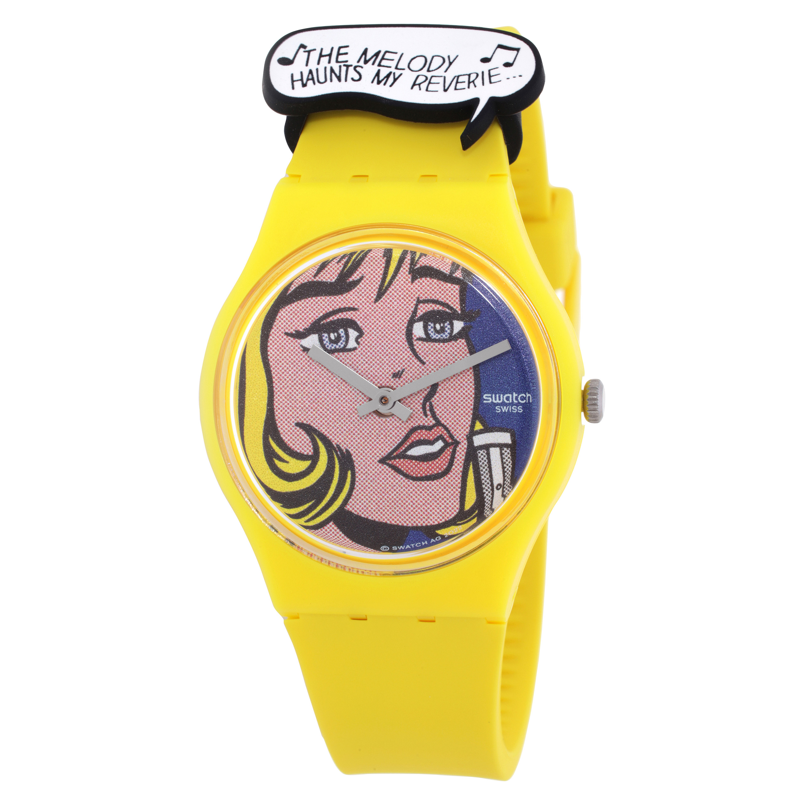 Swatch Swatch Art Journey 2023 Cartoon Dial Unisex Watch SO28Z117