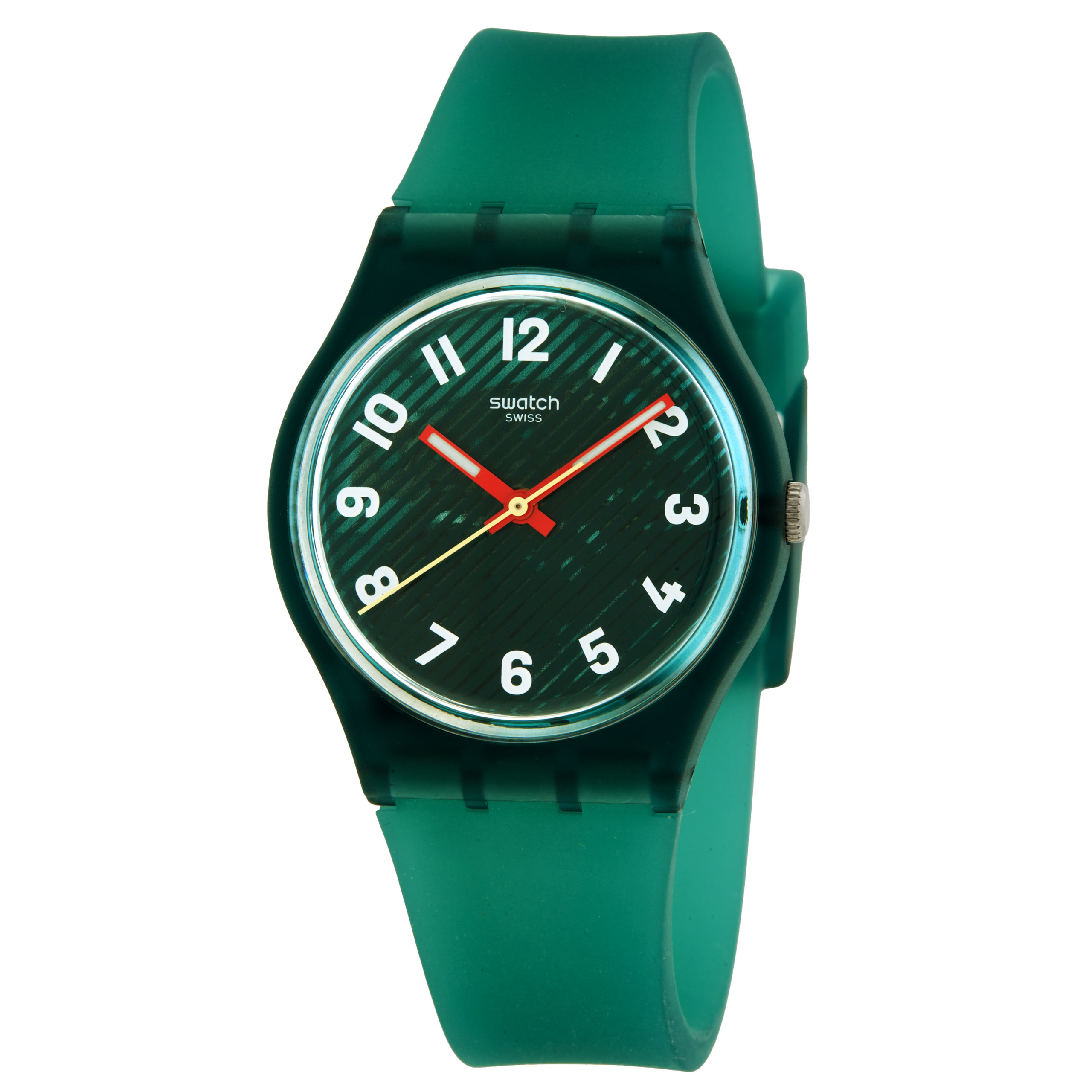 Swatch Wavelengths Of Moss Quartz Green Dial Unisex Watch SO28L100