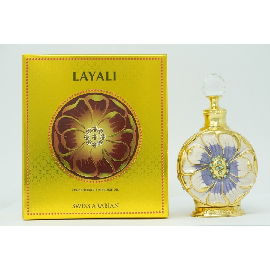 Swiss Arabian Ladies Layali Perfume Oil 0.5 oz Fragrances 3474636591251