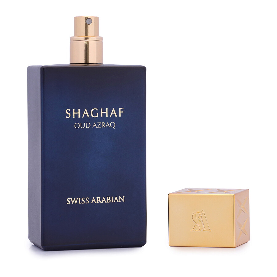 Shop Swiss Arabian Unisex Shaghaf Oud Azraq Edp Spray 2.54 oz Fragrances 6295124041266 In Amber