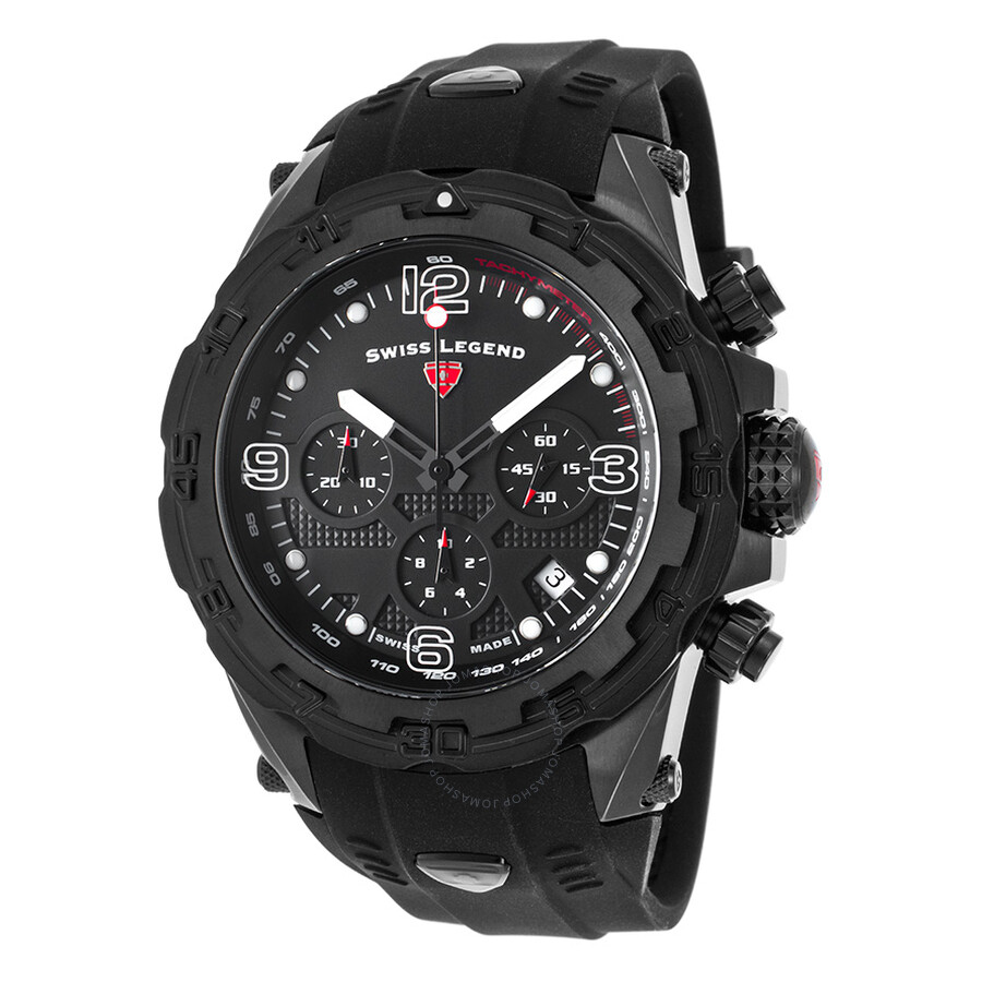 Swiss Legend Devil Chronograph Men's Watch 15250SM-BB-01 - Swiss Legend