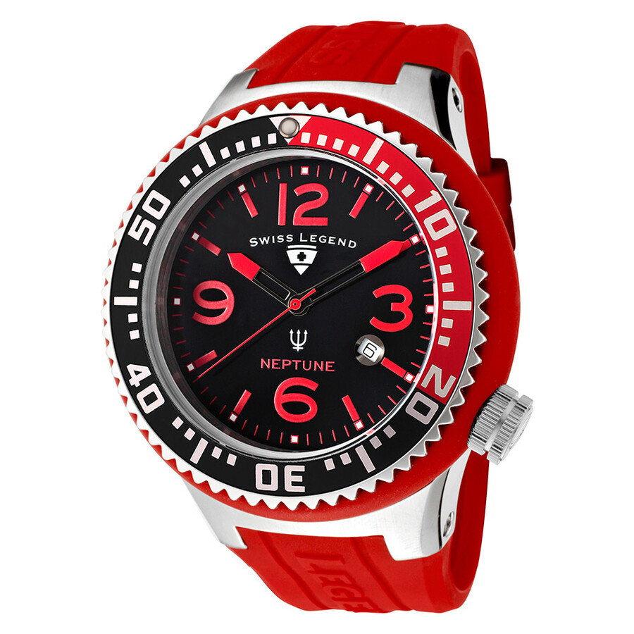 Neptune Legend Quartz Watch Swiss Legend Neptune Men's Watch