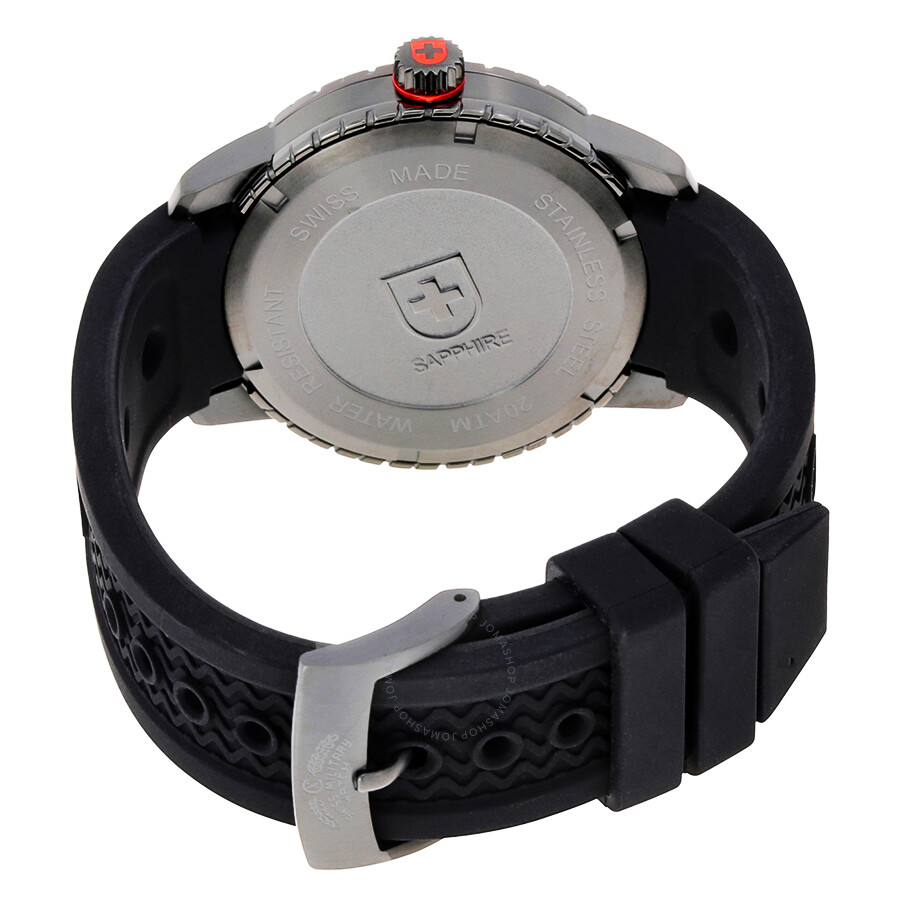 ... Swiss Military Rallye Automatic Black Dial Men's Watch 2757