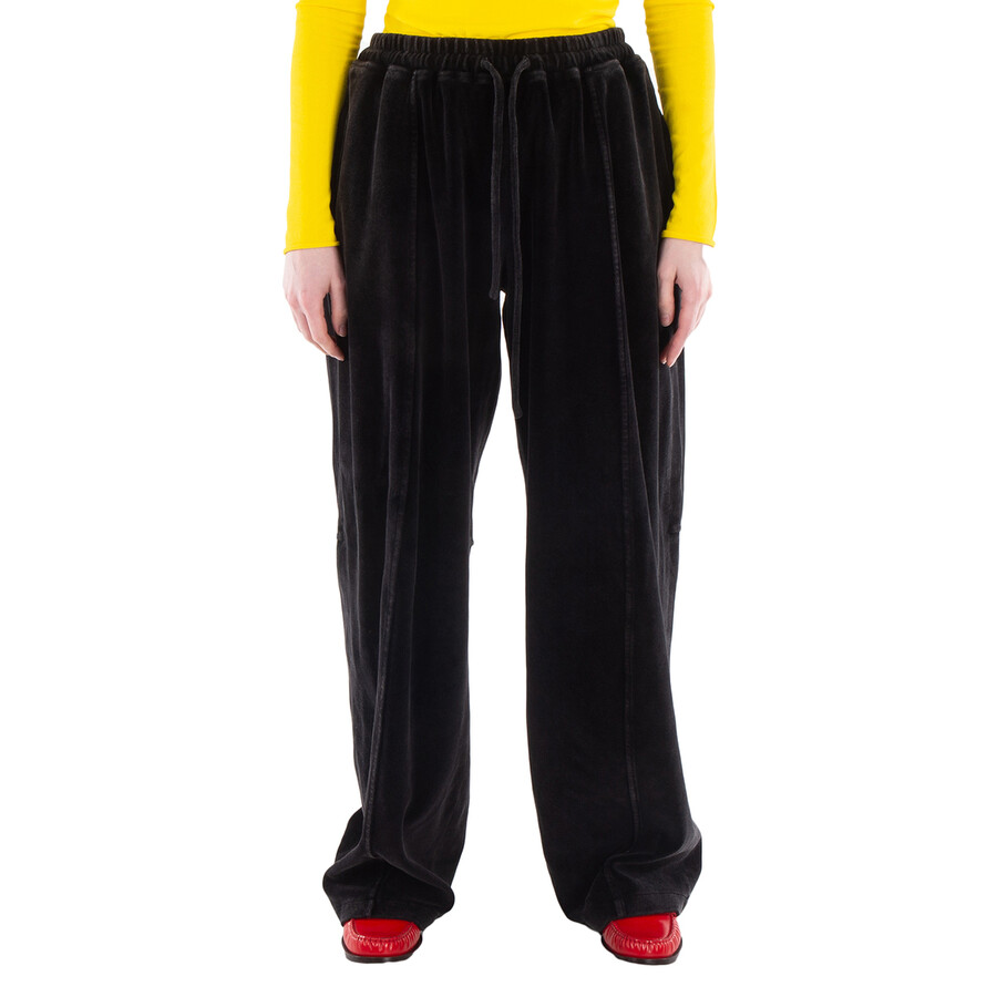 Articulated Velour Track Pants