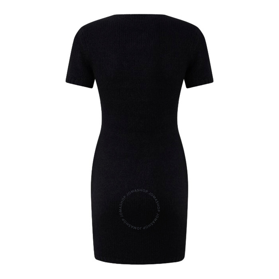 Alexander Wang T T By Alexander Wang Rope-detail Stretch Mini Dress In Black