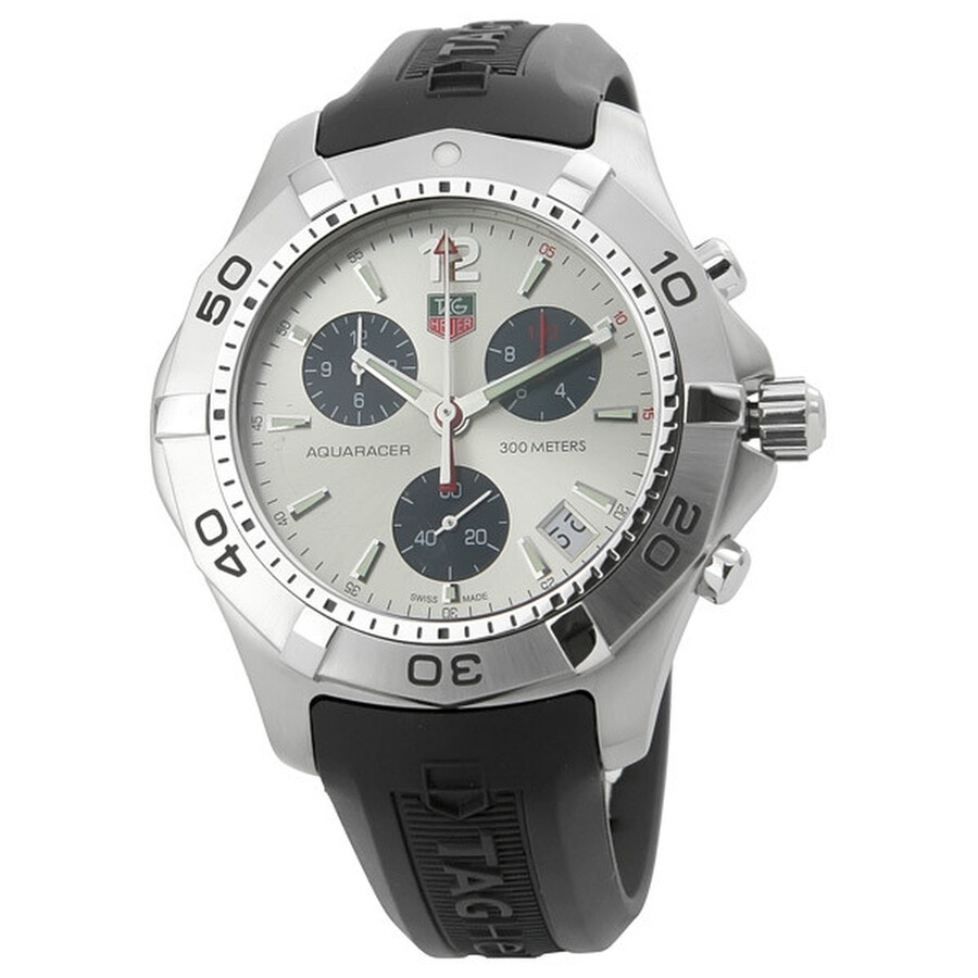 Tag Heuer 2000 Aquaracer Chronograph Men's Watch CAF1111.FT8010 ...