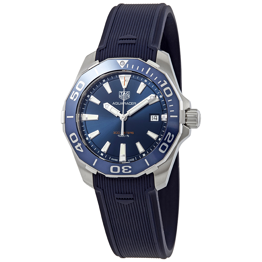 Tag Heuer Aquaracer Blue Sunray Dial Men's Watch WAY111C.FT6155