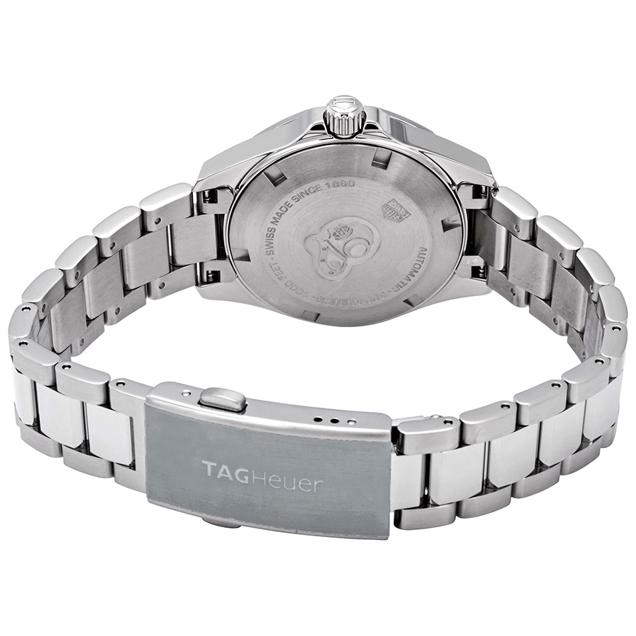 tag heuer aquaracer diamond mother of pearl bracelet watch