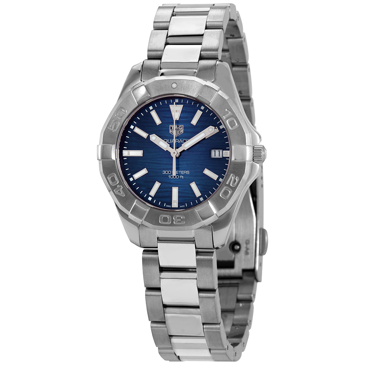 Tag Heuer Aquaracer Quartz Blue Dial Ladies Watch WBD131D.BA0748