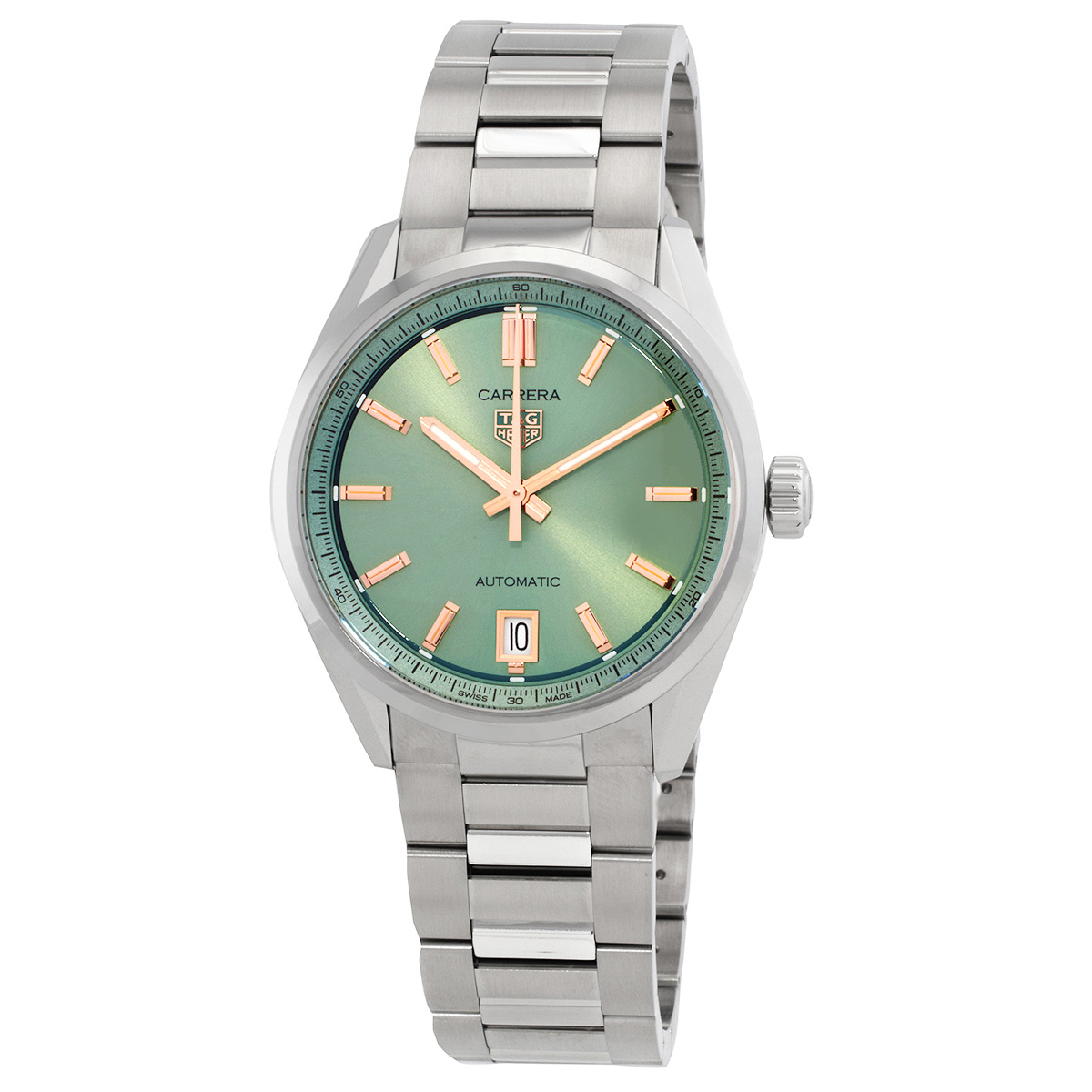 Tag Heuer Carrera Automatic Green Dial Unisex Watch WBN2312.BA0001.B