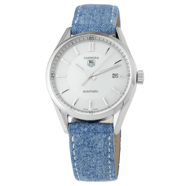Tag Heuer Carrera Automatic White Mother of Pearl Dial Men