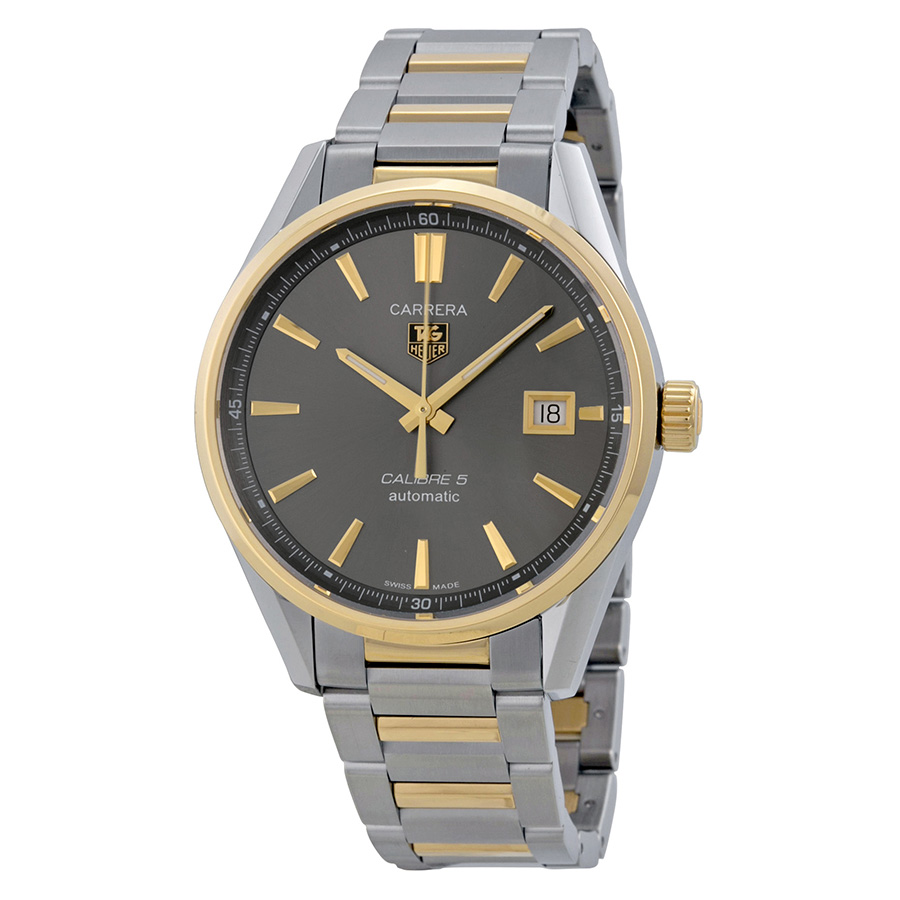Tag Heuer Carrera Calibre 5 Anthracite Dial Men's Watch WAR215CBD0783