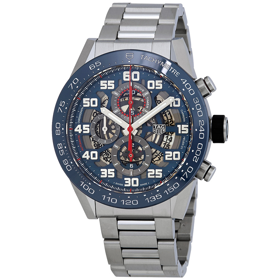 Tag Heuer Carrera Skeleton Automatic Chronograph Men's Watch CAR2A1K.BA0703