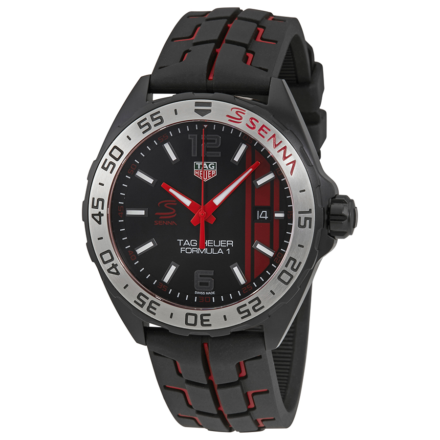 Tag Heuer Formula 1 Black Opalin Dial Men's Watch WAZ1014.FT8027