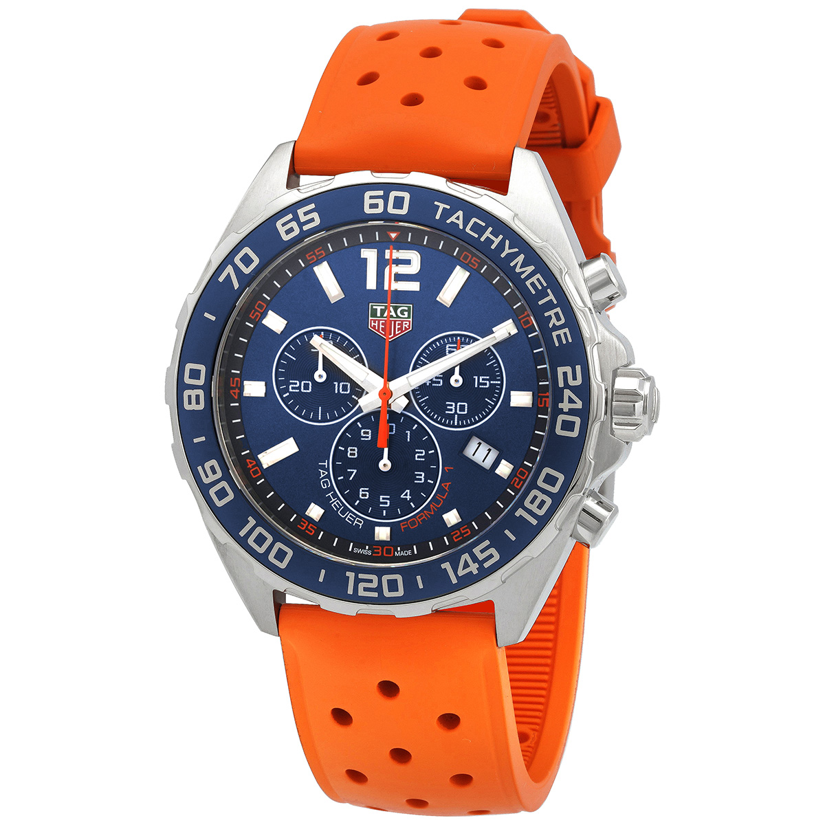 Tag Heuer Formula 1 Chronograph Quartz Blue Dial Men's Watch CAZ1014.FT8028