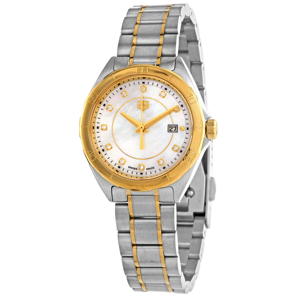 Tag Heuer Formula 1 Quartz Diamond White Dial Ladies Watch WBJ1421.BB0648