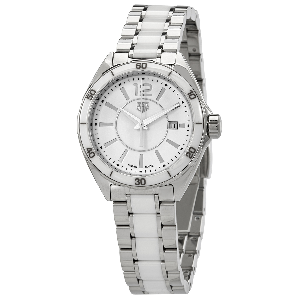 Tag Heuer Formula 1 Quartz White Dial Ladies Watch WBJ141AC BA0974 Watches Formula 1 Jomashop