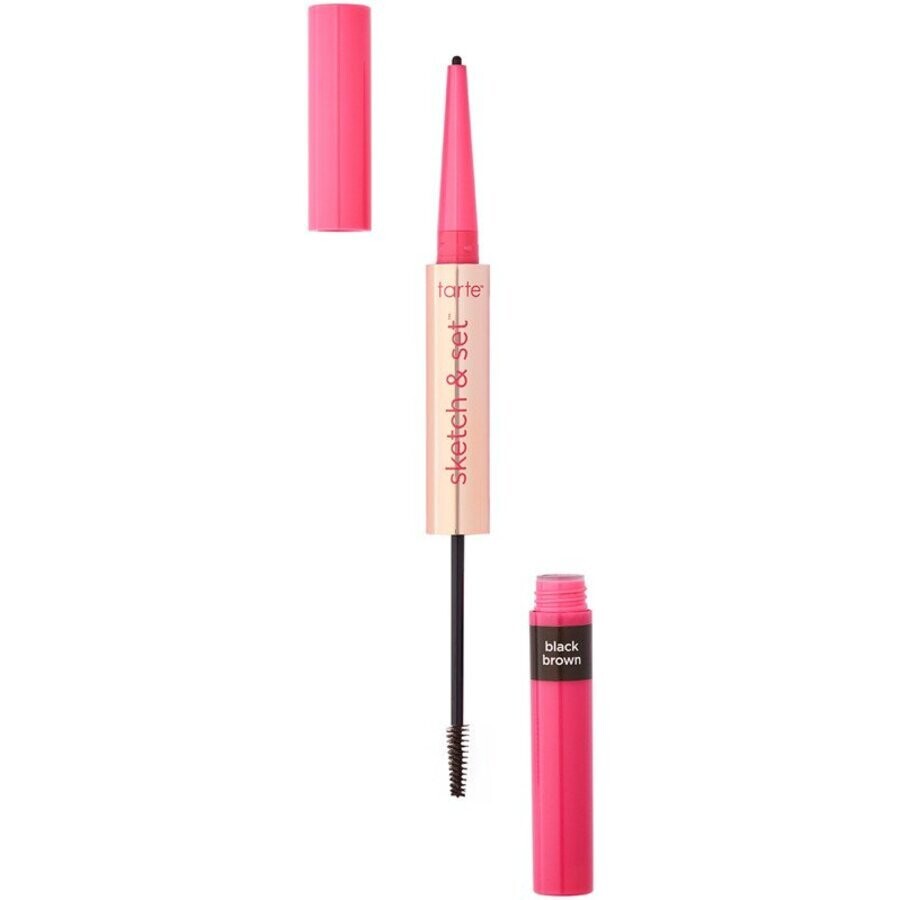 Tarte Ladies Big Ego Sketch & Set Brow Pencil & Tinted Gel 1 oz Black Brown Makeup 846733041305 In Multi
