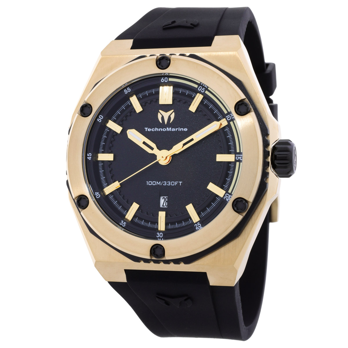 Technomarine Coral Black Dial Men's Watch TM-416064 886678469840