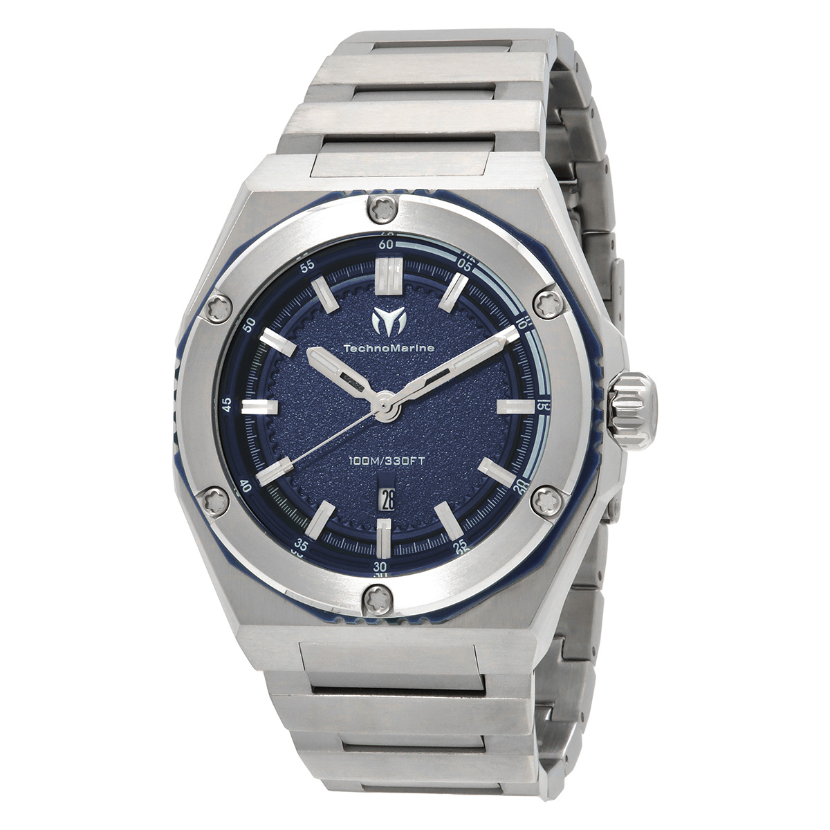 Technomarine Coral Quartz Blue Dial Men's Watch TM-416090
