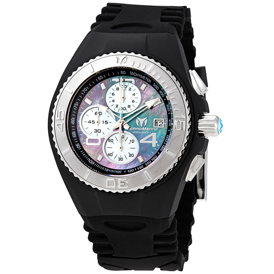 Technomarine Cruise Chronograph Black Mother of Pearl Dial  display picture 3