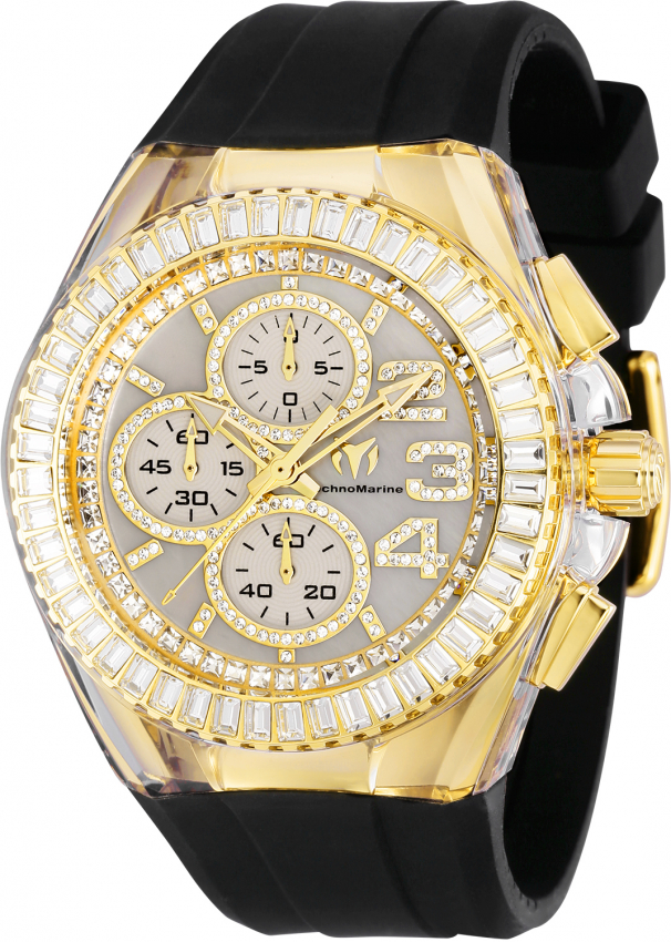 Technomarine Cruise Chronograph Quartz Crystal White Dial Men's Watch TM-121028