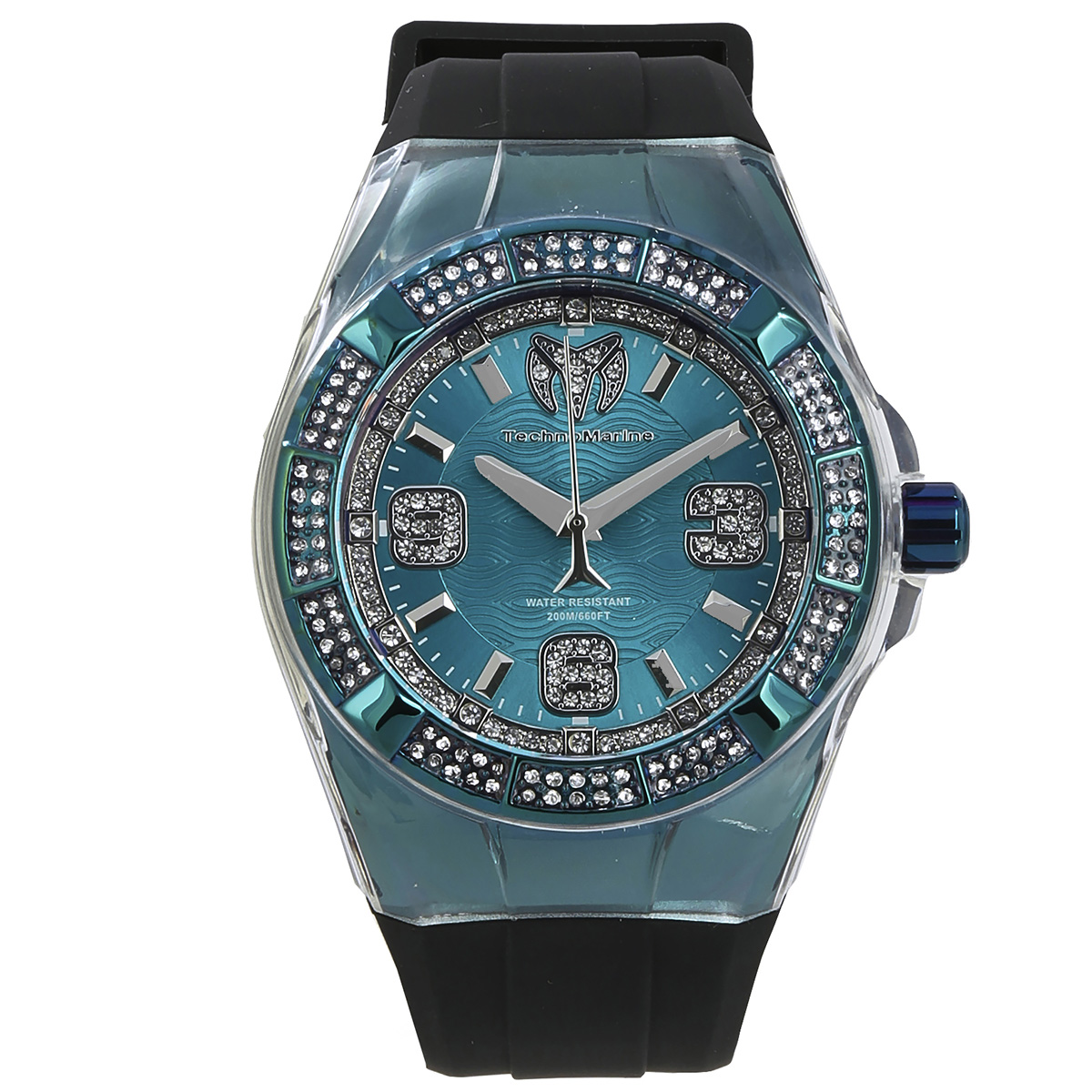 Technomarine Cruise Quartz Crystal Green Dial Men display picture 1