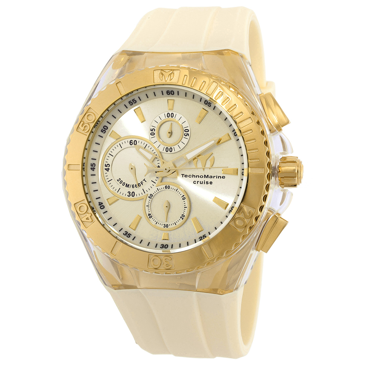 Technomarine Cruise Star Chronograph Quartz Champagne Dial Men's Watch TM-115216