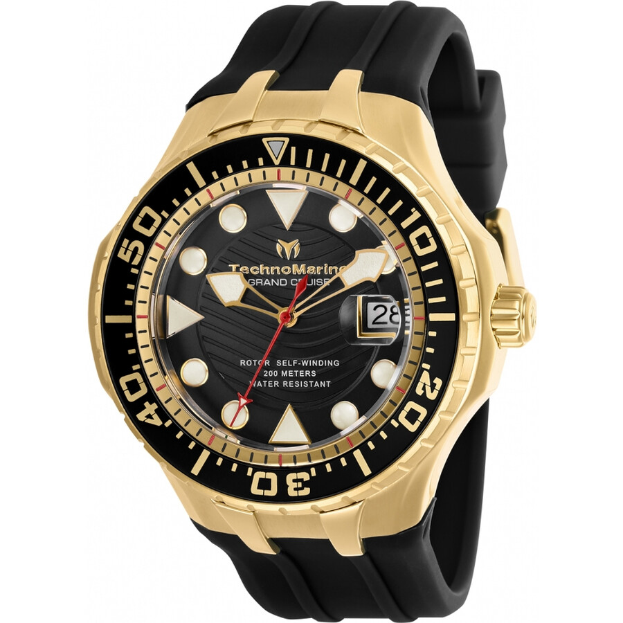 Technomarine Grand Cruise Automatic Black Dial Men's Watch TM118086