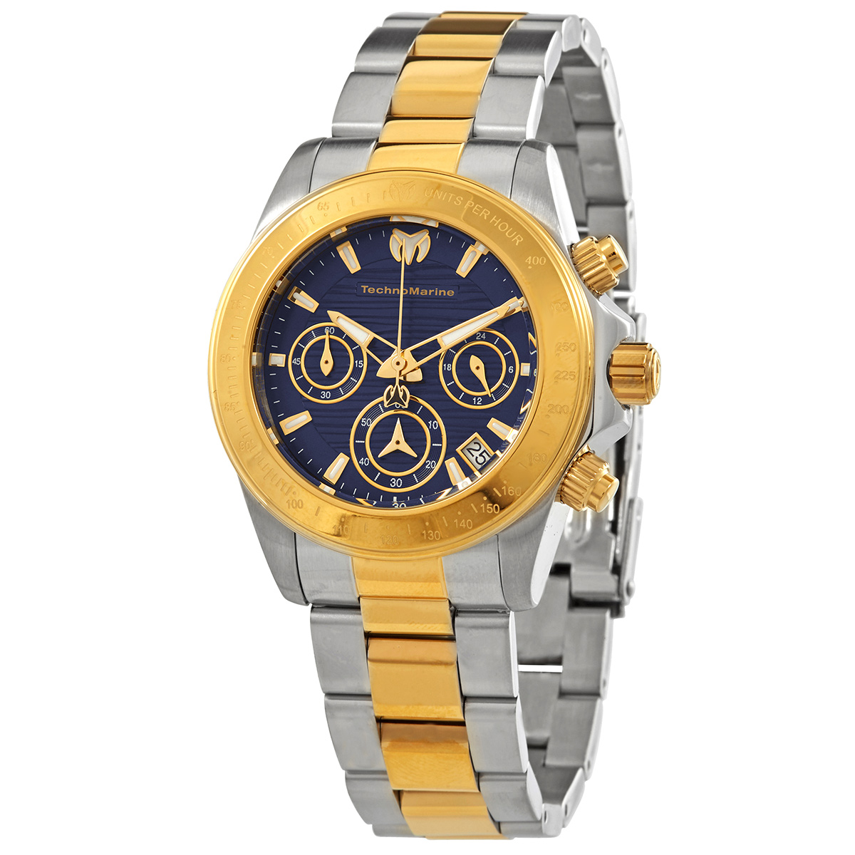 Technomarine Manta Chronograph Quartz Blue Dial Ladies Watch  display picture 2