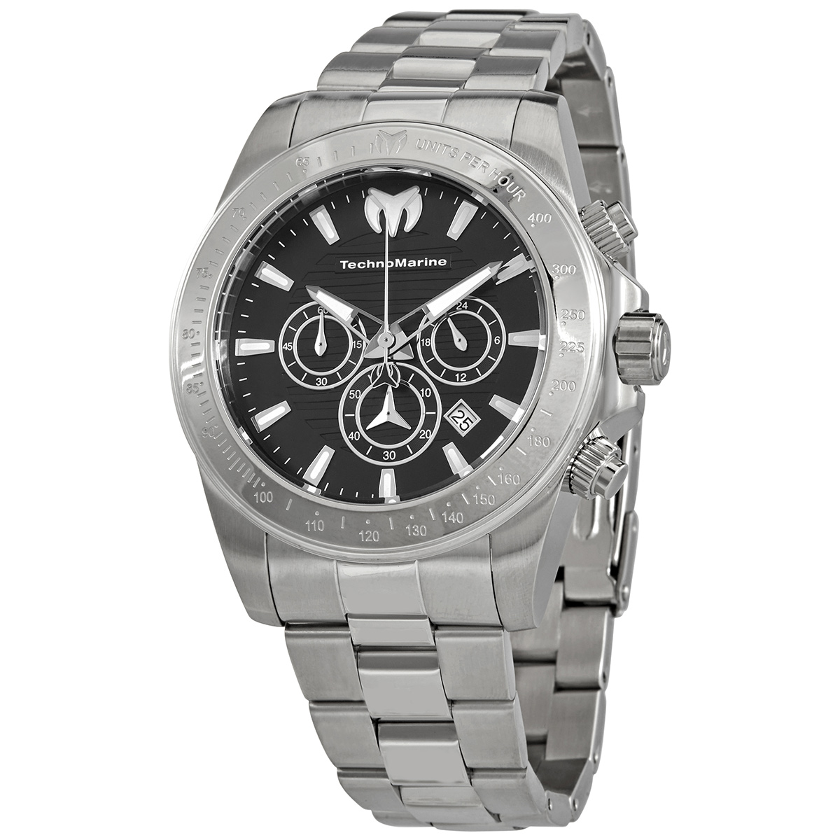 Technomarine Manta Ray Chronograph Black Dial Men display picture 2