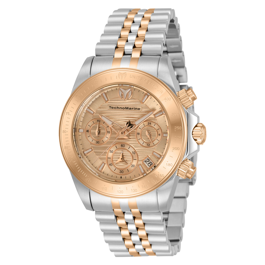 Technomarine Manta Ray Chronograph Rose Gold Dial Ladies  display picture 3