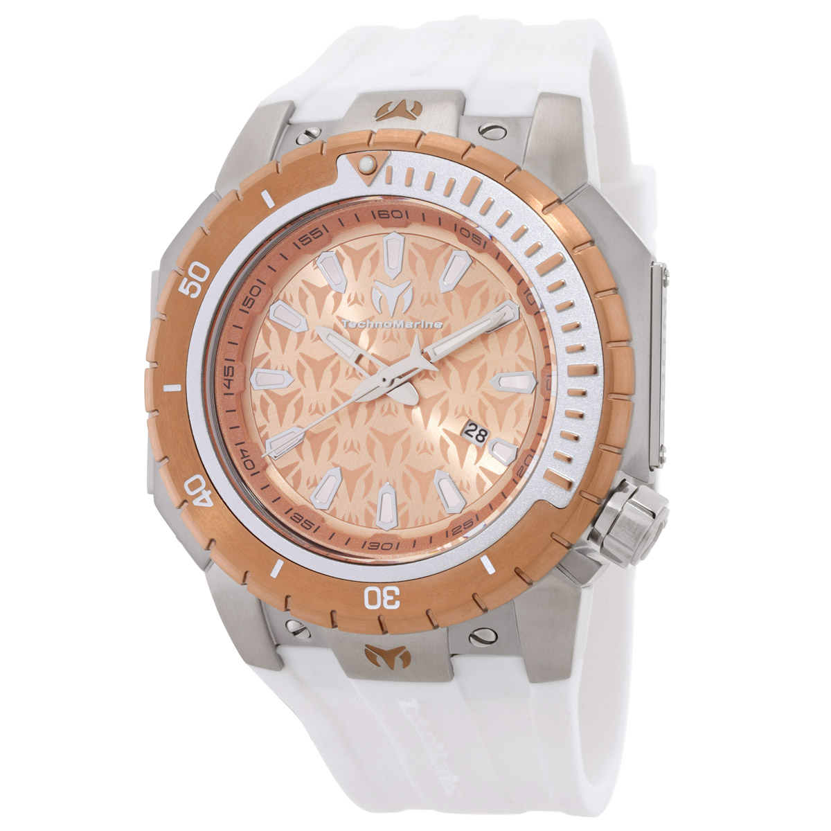 Technomarine Manta Sea Quartz Rose Gold Dial Men's Watch TM-224005