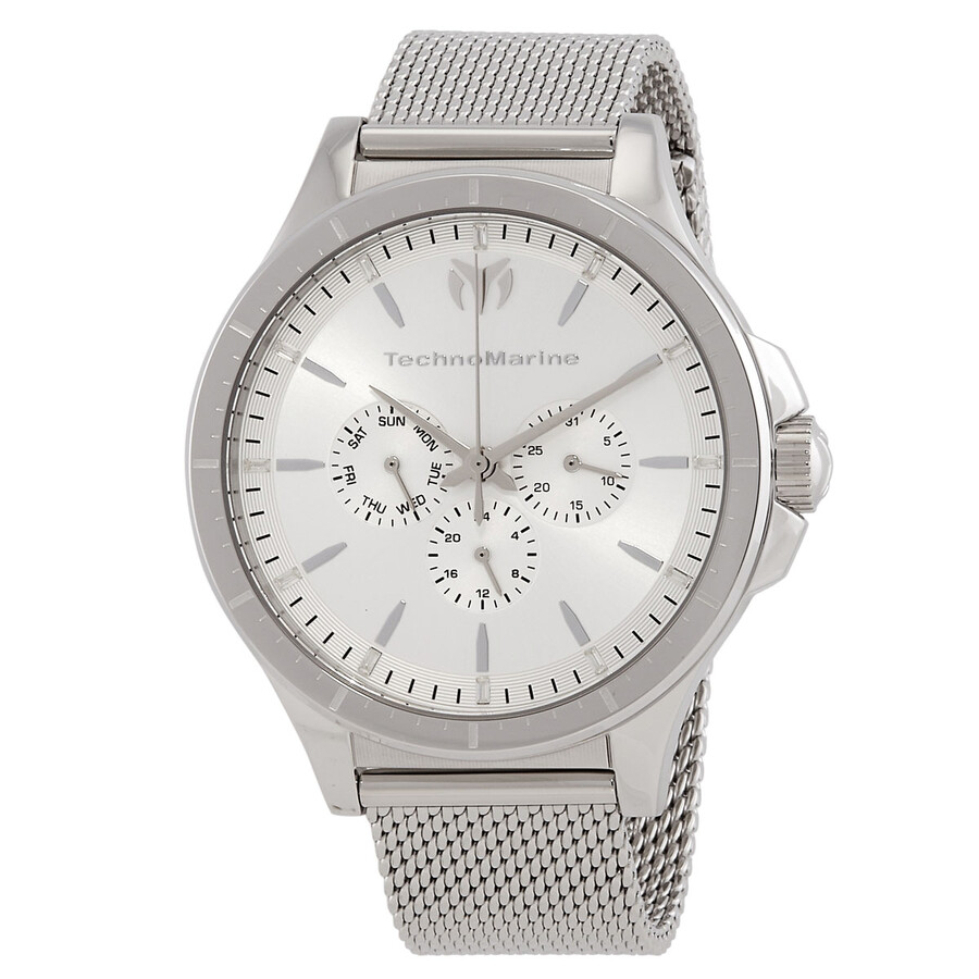 Technomarine Moonsun Quartz Silver Dial Men's Watch TM-822017