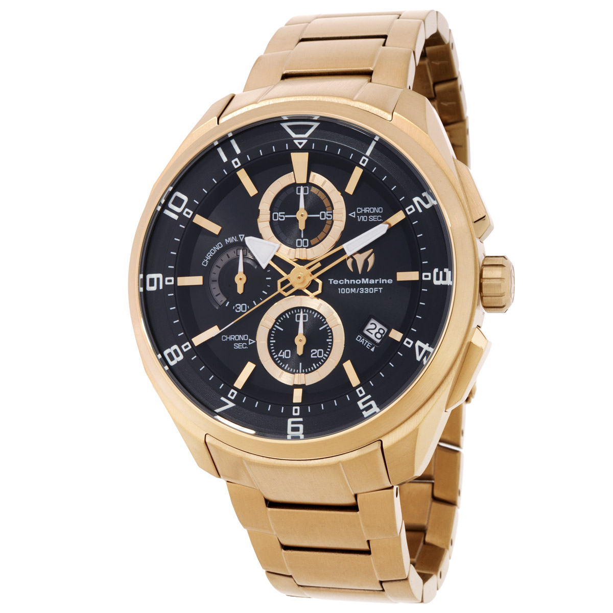 Technomarine Ocean Chronograph Quartz Black Dial Men's Watch TM-318120
