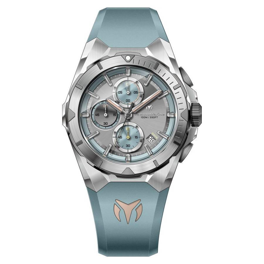 Tm Watch Technomarine Ocean Chronograph Quartz Silver Dial Men's Watch TM-318137 ...