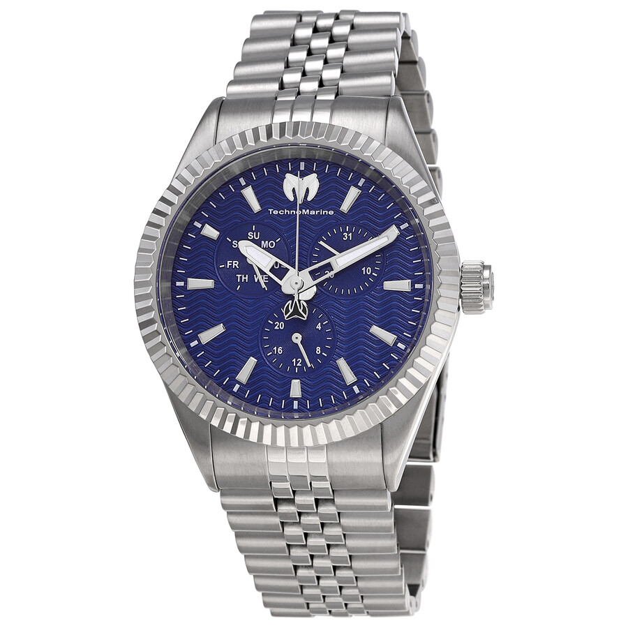 [レア] TechnoMarine SEA DREAM マザーオブパール Technomarine Sea Dream Quartz Blue Dial Watch TM-719001