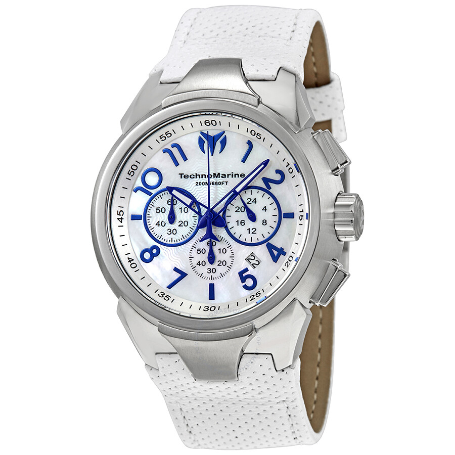 Technomarine Sea Pearl Chronograph Men S Watch 715021 Technomarine Sea Pearl Chronograph Men S Watch 715021