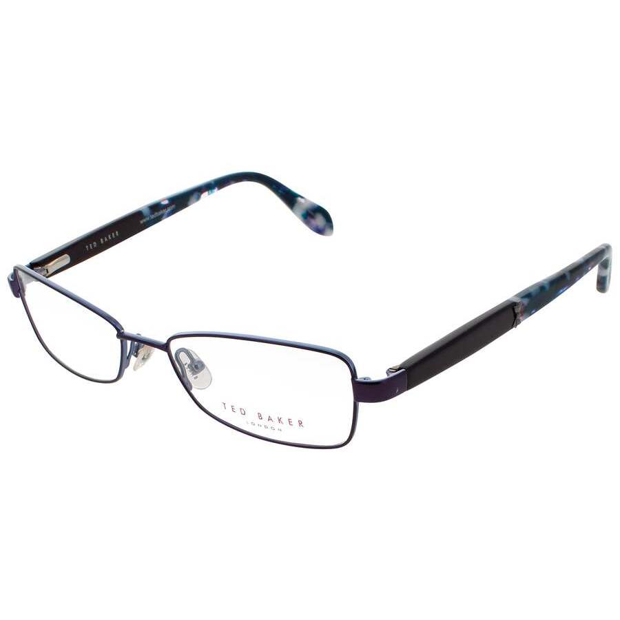 Ted Baker Ladies Purple Rectangular Eyeglass Frames B228