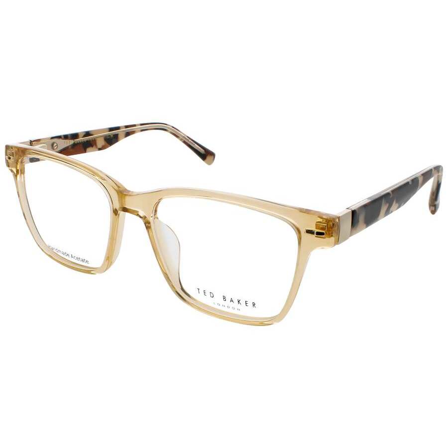 Ted Baker Ladies Yellow Rectangular Eyeglass Frames Tw014