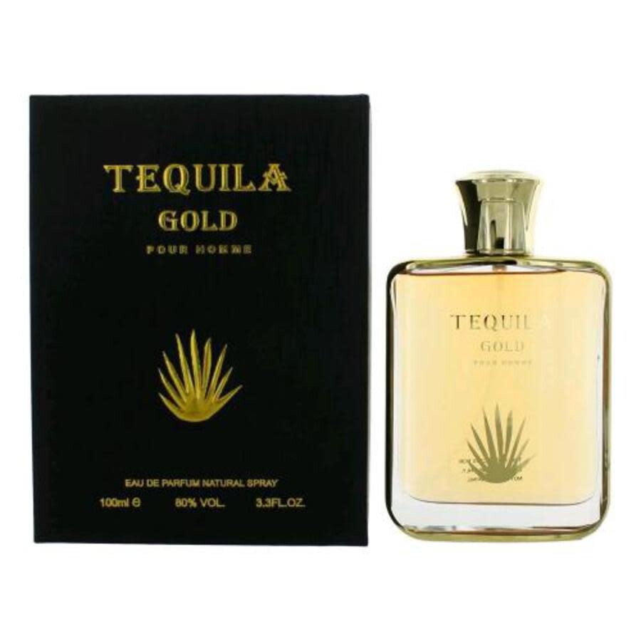 Tequila Men's Gold Edp Spray 3.4 oz Fragrances 645080272505 In Gold