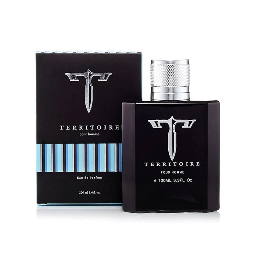 Territoire Men's Blue Edp Spray 3.4 oz Fragrances 0752084303637 In Blue