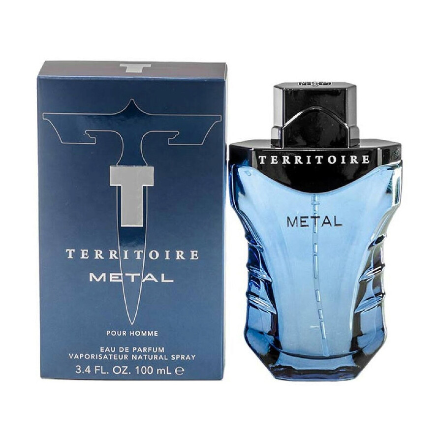 Territoire Men's Metal Edp 3.4 oz Fragrances 0752084307833 In N/a