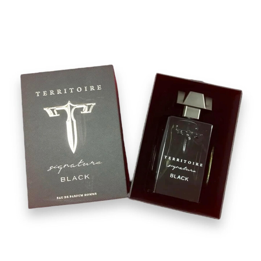 Territoire Men's Signature Black Edp Spray 3.4 oz Fragrances 752084310291 In Multi