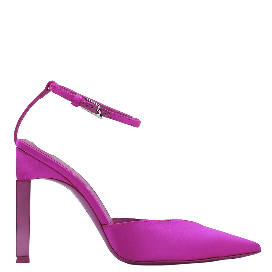Attico The Ladies Fuchsia Perine Slingback Pumps In Red