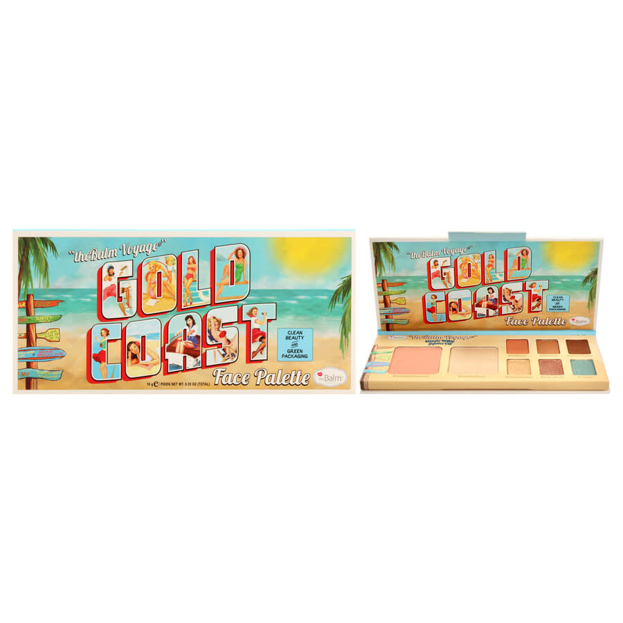 The Balm Ladies Voyage Gold Coast Face Palette 0.35 oz Makeup 681619818981