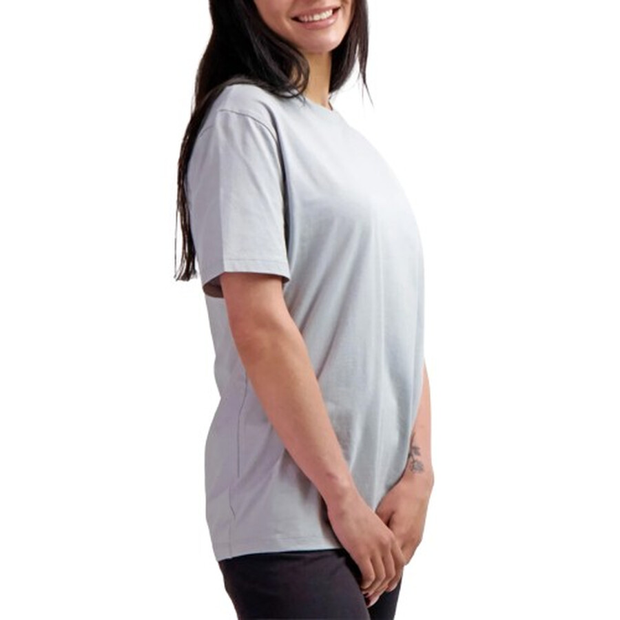 The Good Tee The Good Fave & Fair Cotton T-shirt In Grey