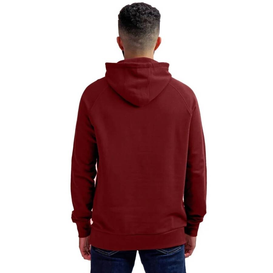 The Good Tee Fair Classic Cotton Hoodie In Red